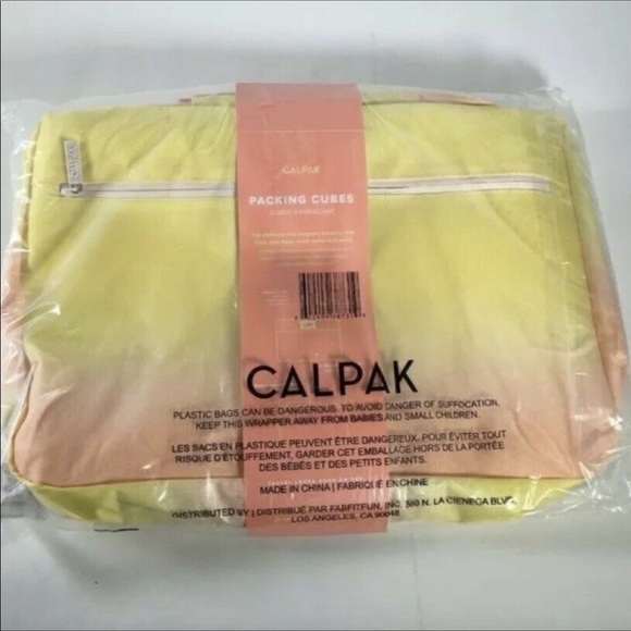 calpak set of 3 packing cubes